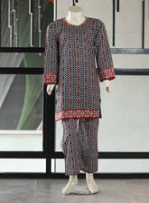 Little Berries Embroidered Lawn 2 Piece Stitched Suit LB25G D-LB005-BK