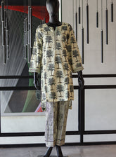 LSM Galleria Printed Lawn 2 Piece Stitched Suit - LSM24G LG-AM-0095