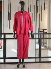 LSM Lakhany Dyed Crape 2 Piece Stitched Suit LSMS25DC D-00140