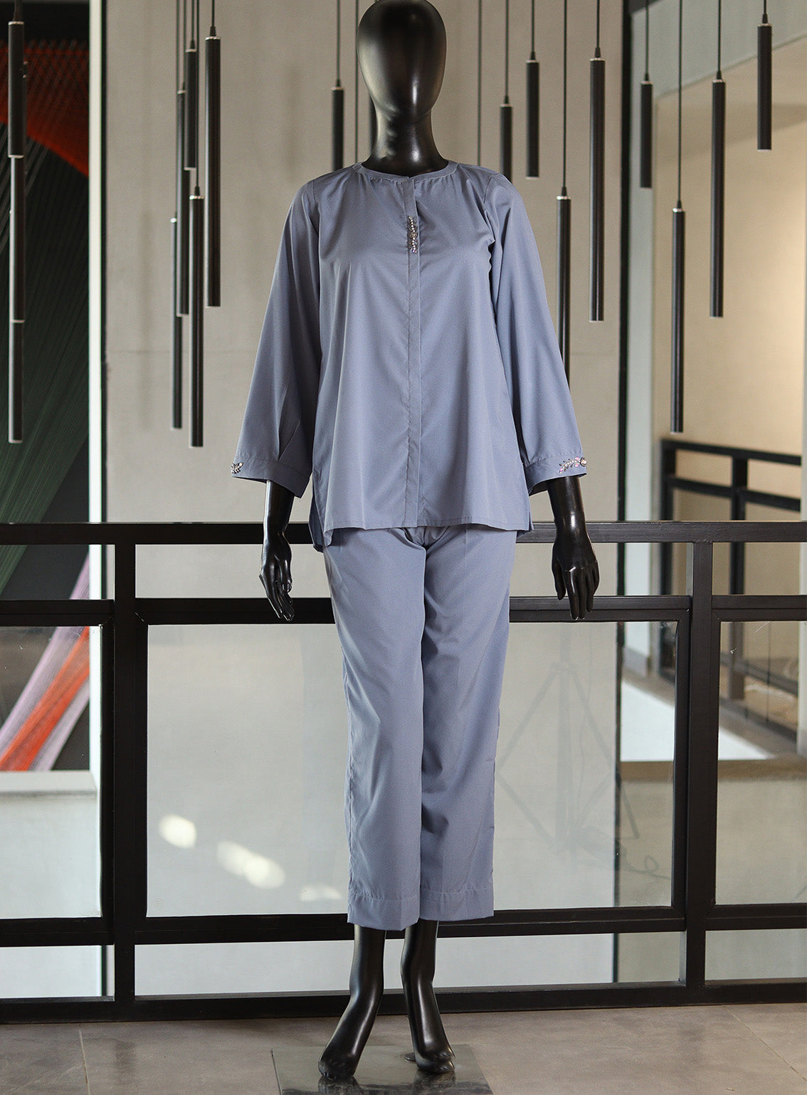 LSM Lakhany Dyed Crape 2 Piece Stitched Suit LSMS25DC D-0322 LSM Lakhany Dyed Crape 2 Piece Stitched Suit LSMS25DC D-0322