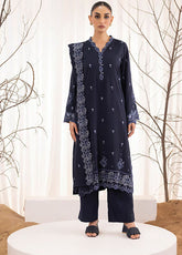 LSM Lakhany Embroidered Cashmi Wool 3 Piece Unstitched Suit LSM25WES D-LG-IZ-0468