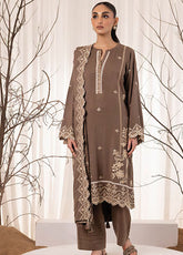 LSM Lakhany Embroidered Cashmi Wool 3 Piece Unstitched Suit LSM25WES D-LG-UB-0193