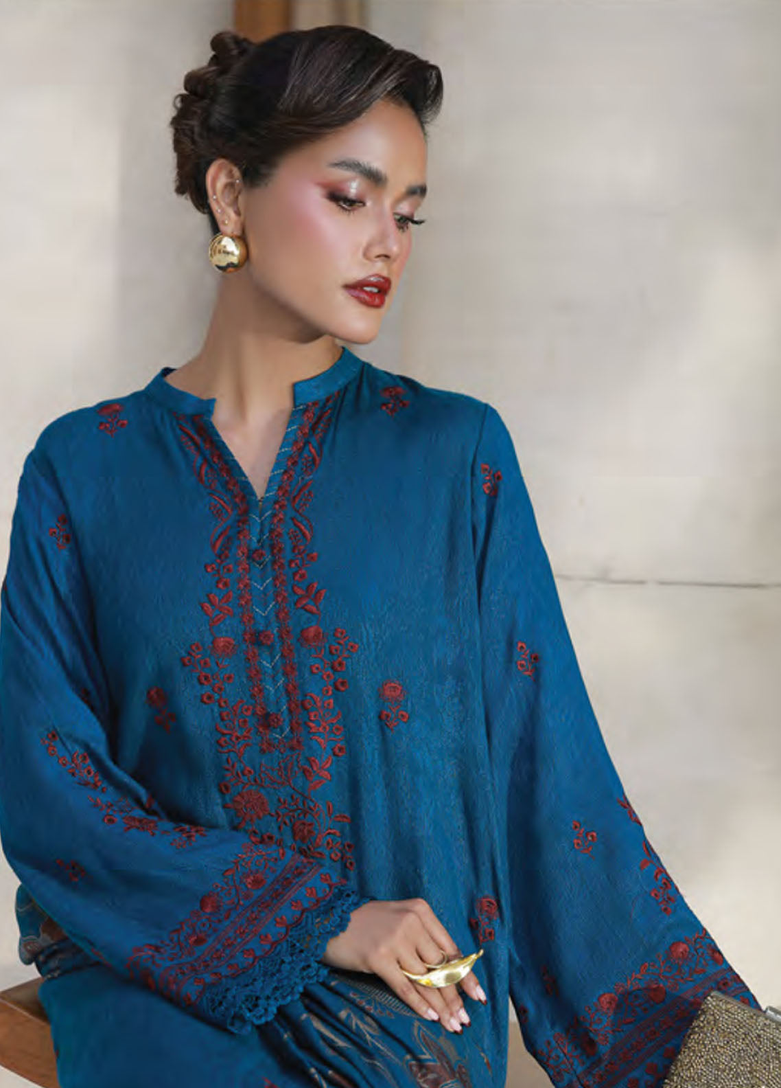 LSM Lakhany Embroidered Jacquard Peach 3 Piece Unstitched Suit LSM25WEE D-LG-RK-0055 LSM Lakhany Embroidered Jacquard Peach 3 Piece Unstitched Suit LSM25WEE D-LG-RK-0055