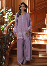 LSM Lakhany Embroidered Jacquard Peach 3 Piece Unstitched Suit LSM25WEE D-LG-UB-0196