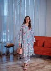 LSM Lakhany Embroidered Lawn 2 Piece Stitched Suit LSM25BPB LG-IZ-0247