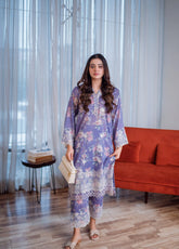 LSM Lakhany Embroidered Lawn 2 Piece Stitched Suit LSM25BPB LG-IZ-0262