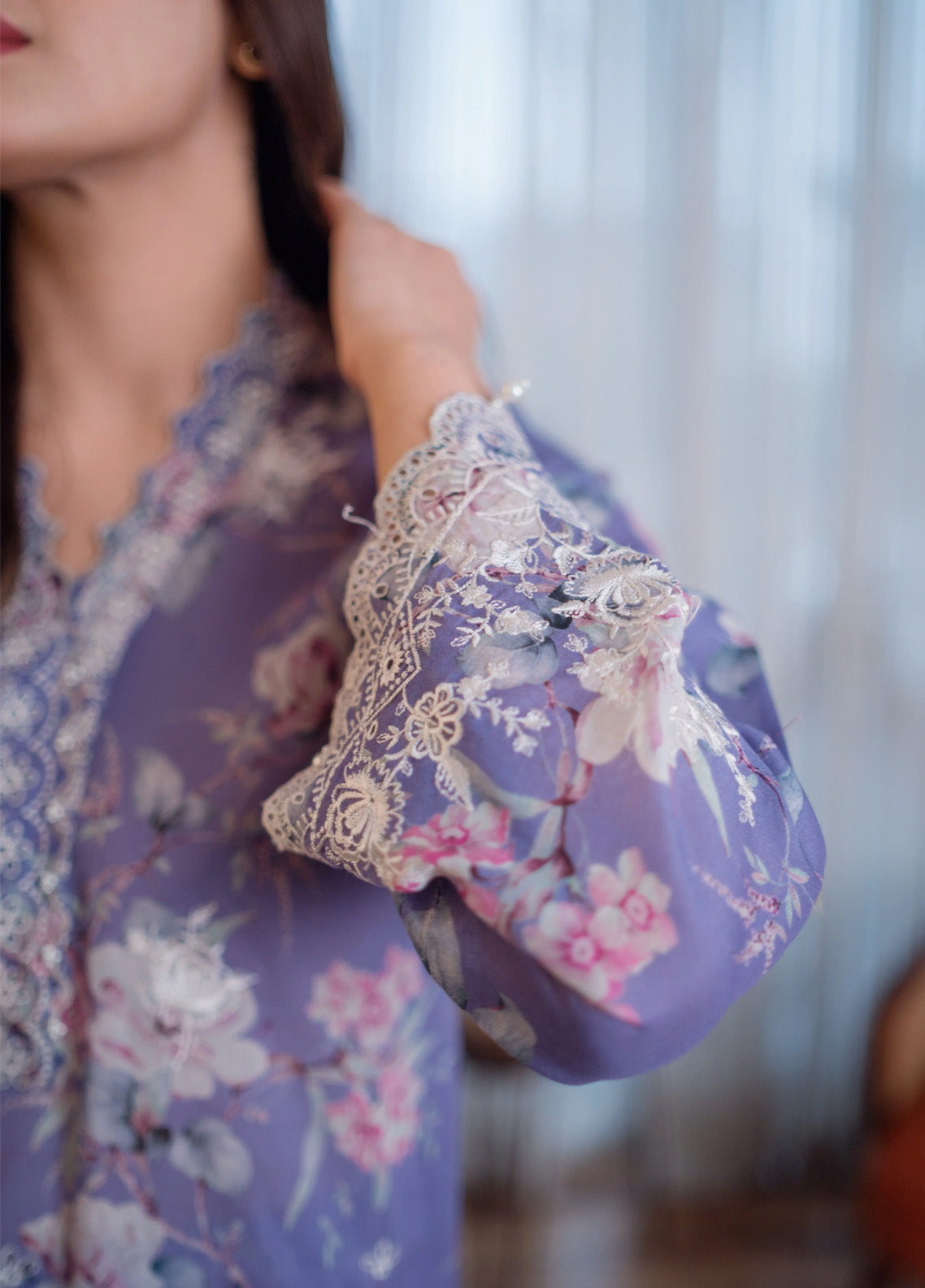 LSM Lakhany Embroidered Lawn 2 Piece Stitched Suit LSM25BPB LG-IZ-0262 LSM Lakhany Embroidered Lawn 2 Piece Stitched Suit LSM25BPB LG-IZ-0262