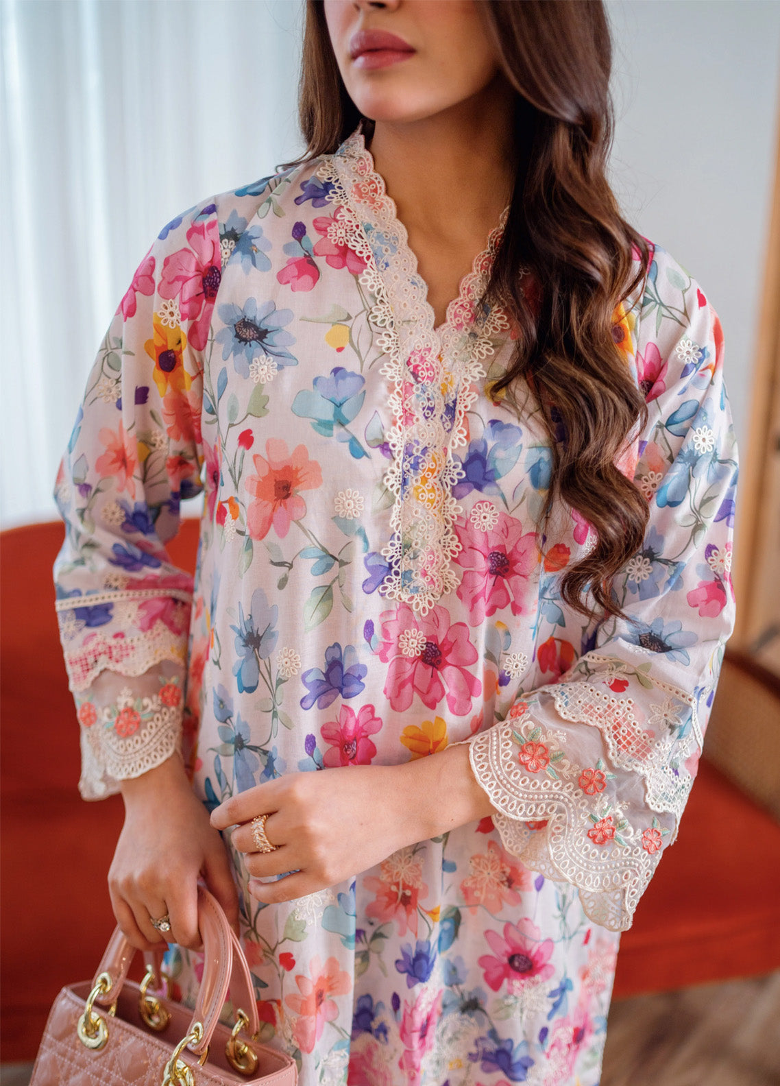 LSM Lakhany Embroidered Lawn 2 Piece Stitched Suit LSM25BPB LG-RL-0081 LSM Lakhany Embroidered Lawn 2 Piece Stitched Suit LSM25BPB LG-RL-0081