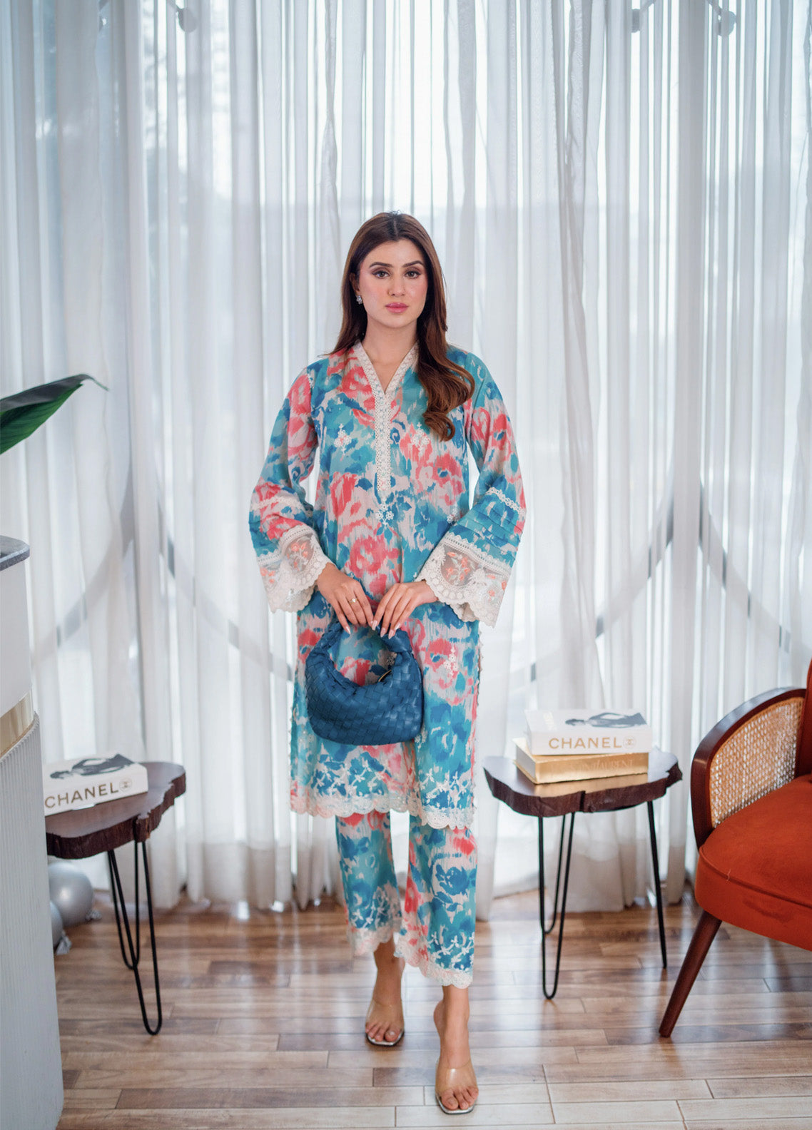 LSM Lakhany Embroidered Lawn 2 Piece Stitched Suit LSM25BPB LG-UB-0090 LSM Lakhany Embroidered Lawn 2 Piece Stitched Suit LSM25BPB LG-UB-0090