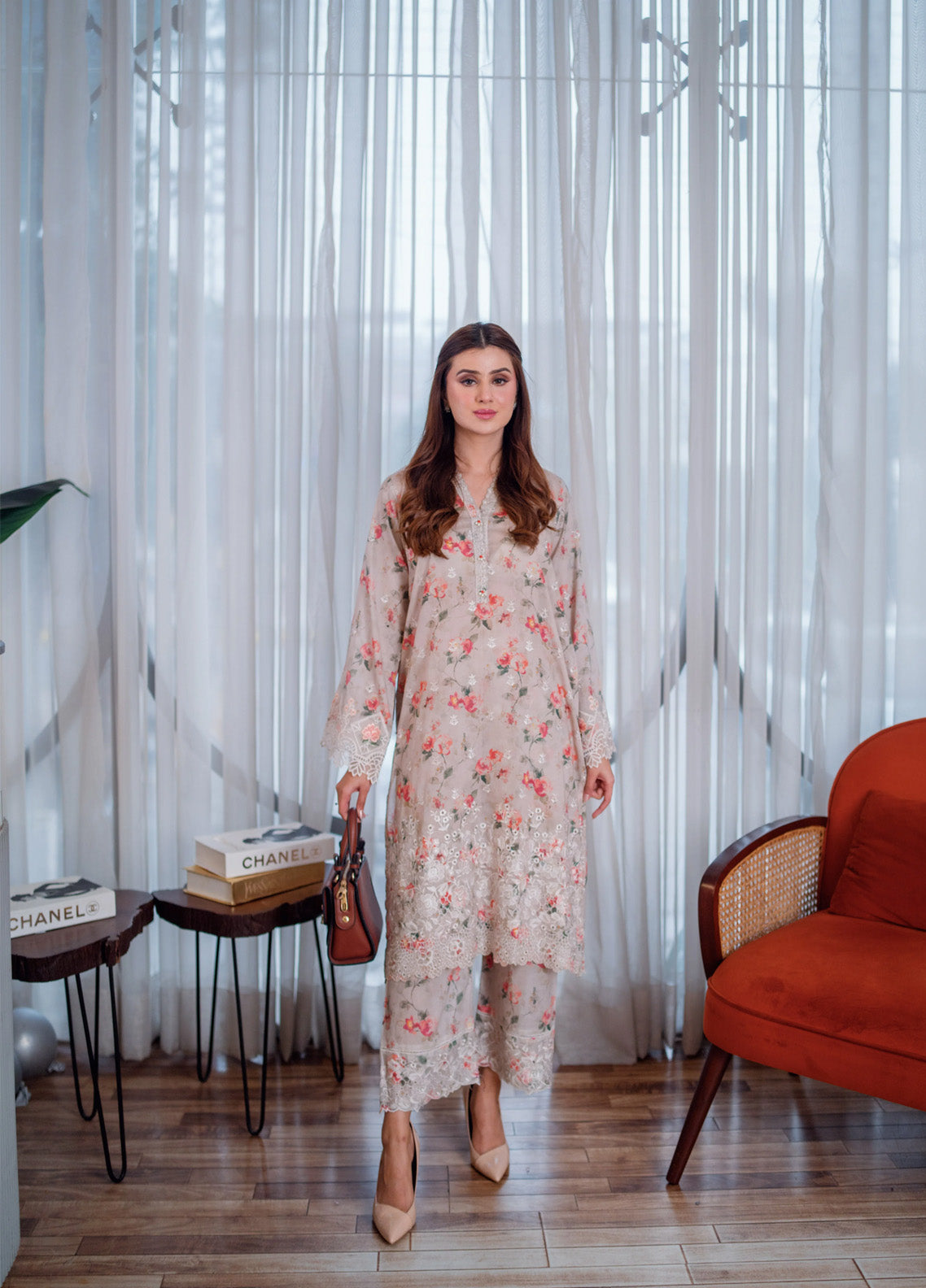 LSM Lakhany Embroidered Lawn 2 Piece Stitched Suit LSM25BPB LG-UB-0101 LSM Lakhany Embroidered Lawn 2 Piece Stitched Suit LSM25BPB LG-UB-0101