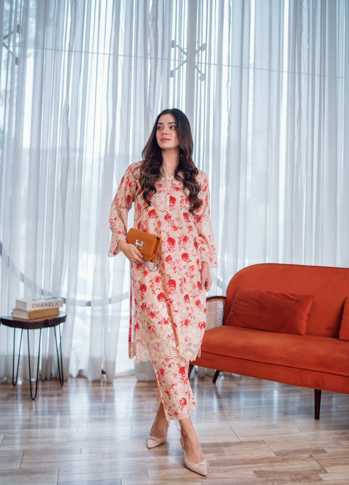 LSM Lakhany Embroidered Lawn 2 Piece Stitched Suit LSM25BPB LSM-3844 LSM Lakhany Embroidered Lawn 2 Piece Stitched Suit LSM25BPB LSM-3844