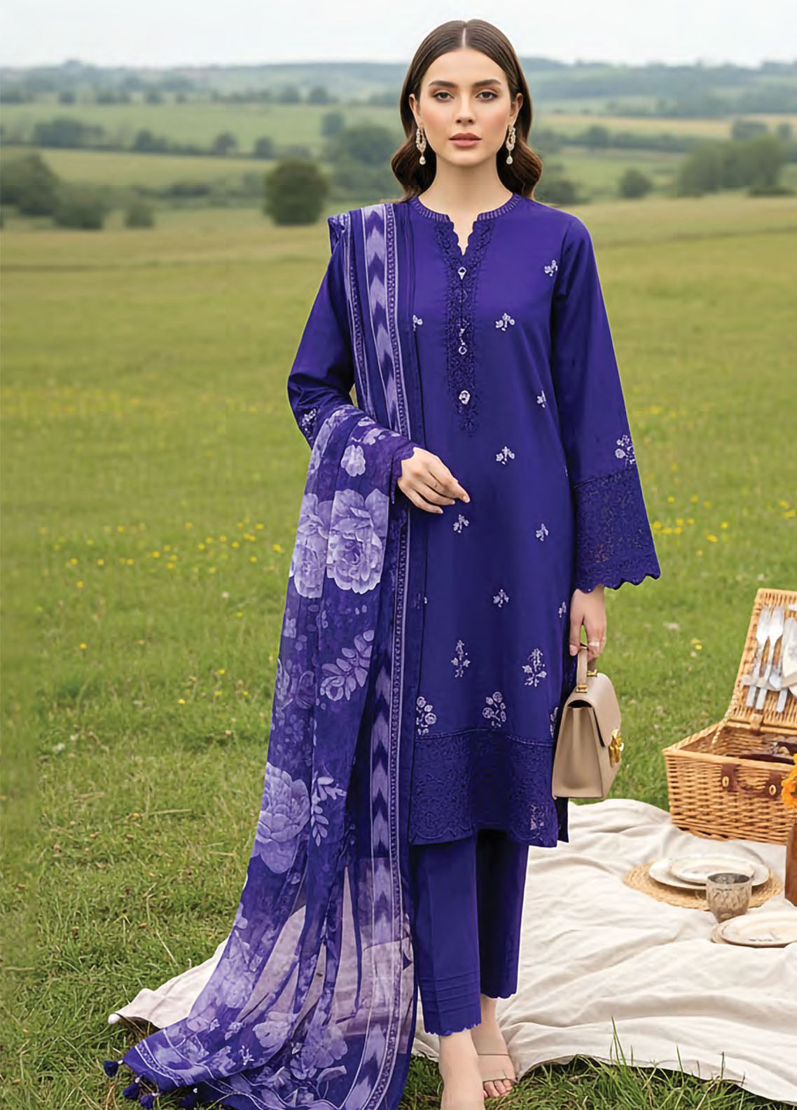 LSM Lakhany Embroidered Lawn 3 Piece Unstitched Suit LSM26EE D-LG-IZ-0400 LSM Lakhany Embroidered Lawn 3 Piece Unstitched Suit LSM26EE D-LG-IZ-0400