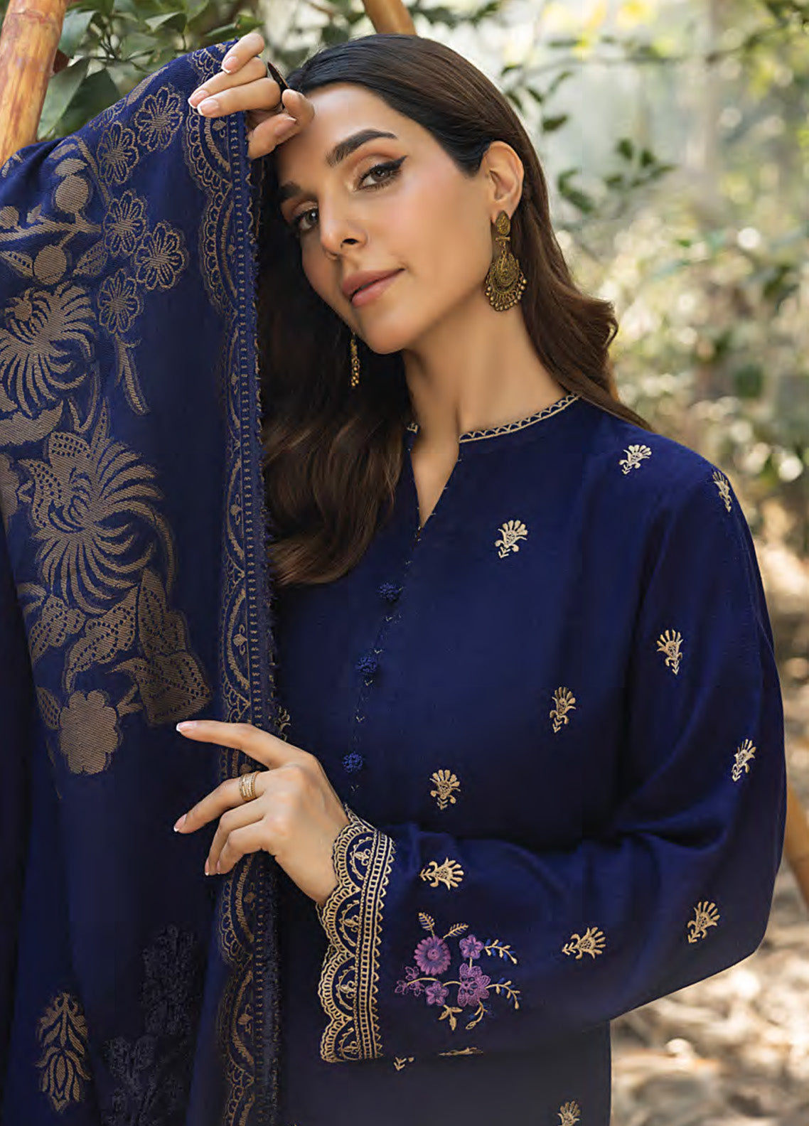 LSM Lakhany Embroidered Slub Peach 3 Piece Unstitched Suit LSM24WLS LG-AR-0101 LSM Lakhany Embroidered Slub Peach 3 Piece Unstitched Suit LSM24WLS LG-AR-0101