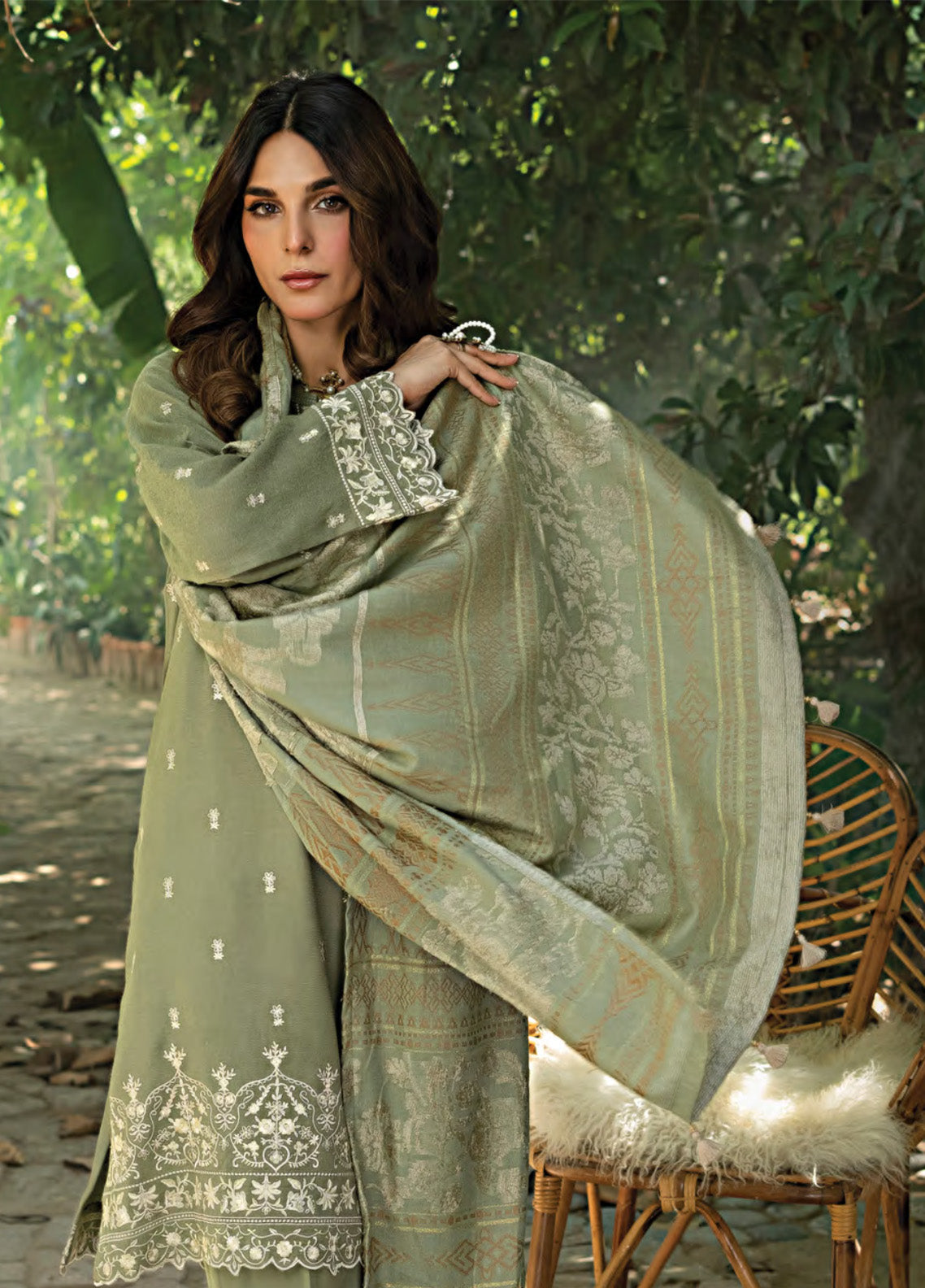 LSM Lakhany Embroidered Slub Peach 3 Piece Unstitched Suit LSM24WLS LG-IZ-0233 LSM Lakhany Embroidered Slub Peach 3 Piece Unstitched Suit LSM24WLS LG-IZ-0233