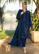 LSM Lakhany Embroidered Slub Peach 3 Piece Unstitched Suit LSM24WLS LG-RL-0101