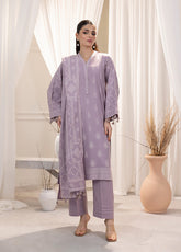 LSM Lakhany Printed Cashmi Vool 3 Piece Unstitched Suit LSM24CV LG-RL-0128-A