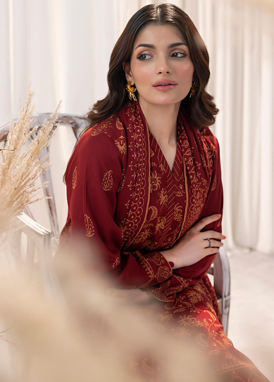 LSM Lakhany Printed Cashmi Vool 3 Piece Unstitched Suit LSM24CV LG-UB-0095-A LSM Lakhany Printed Cashmi Vool 3 Piece Unstitched Suit LSM24CV LG-UB-0095-A