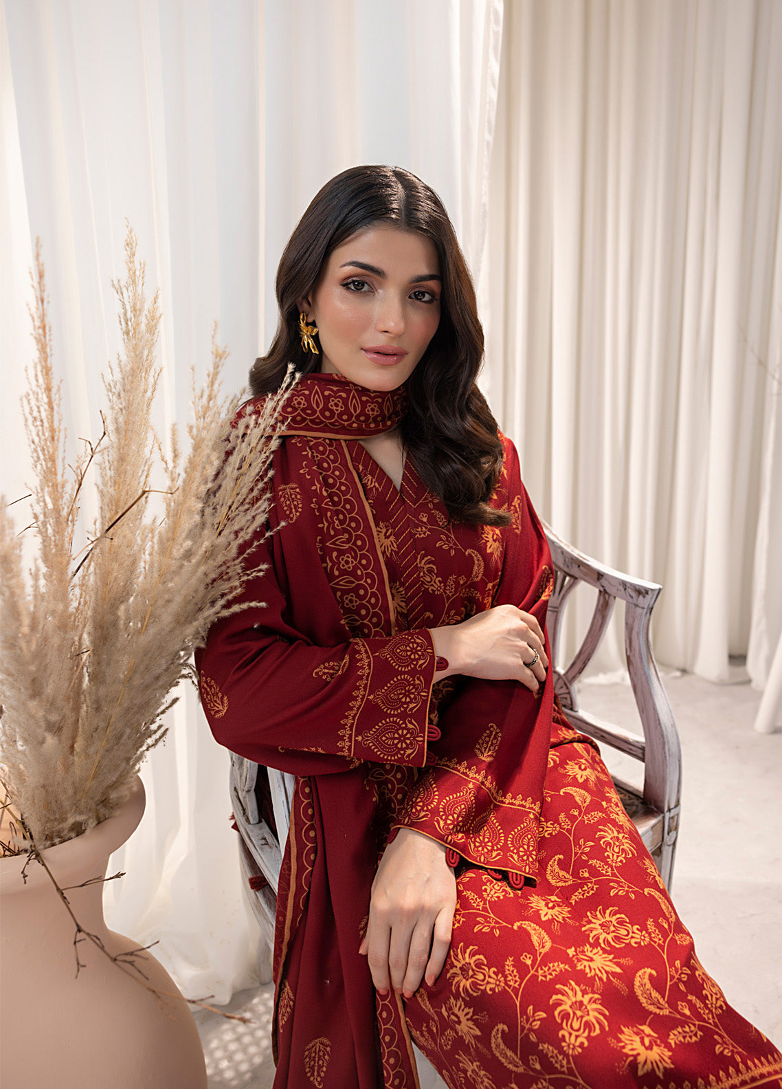 LSM Lakhany Printed Cashmi Vool 3 Piece Unstitched Suit LSM24CV LG-UB-0095-A LSM Lakhany Printed Cashmi Vool 3 Piece Unstitched Suit LSM24CV LG-UB-0095-A