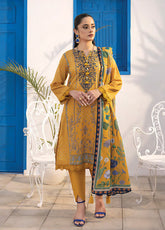 LSM Lakhany Printed Lawn 3 Piece Unstitched Suit LSM25SP LG-MM-0371