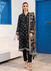 LSM Lakhany Printed Lawn 3 Piece Unstitched Suit LSM25SP LG-MM-0372