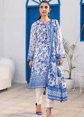 LSM Lakhany Printed Lawn 3 Piece Unstitched Suit LSM25SP LG-MM-0375