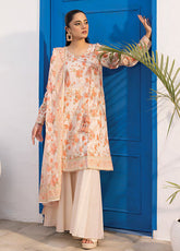 LSM Lakhany Printed Lawn 3 Piece Unstitched Suit LSM25SP LG-RL-0153