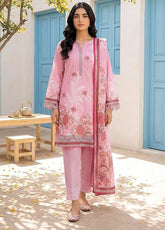 LSM Lakhany Printed Lawn 3 Piece Unstitched Suit LSM26SPV1 D-LG-RL-0419