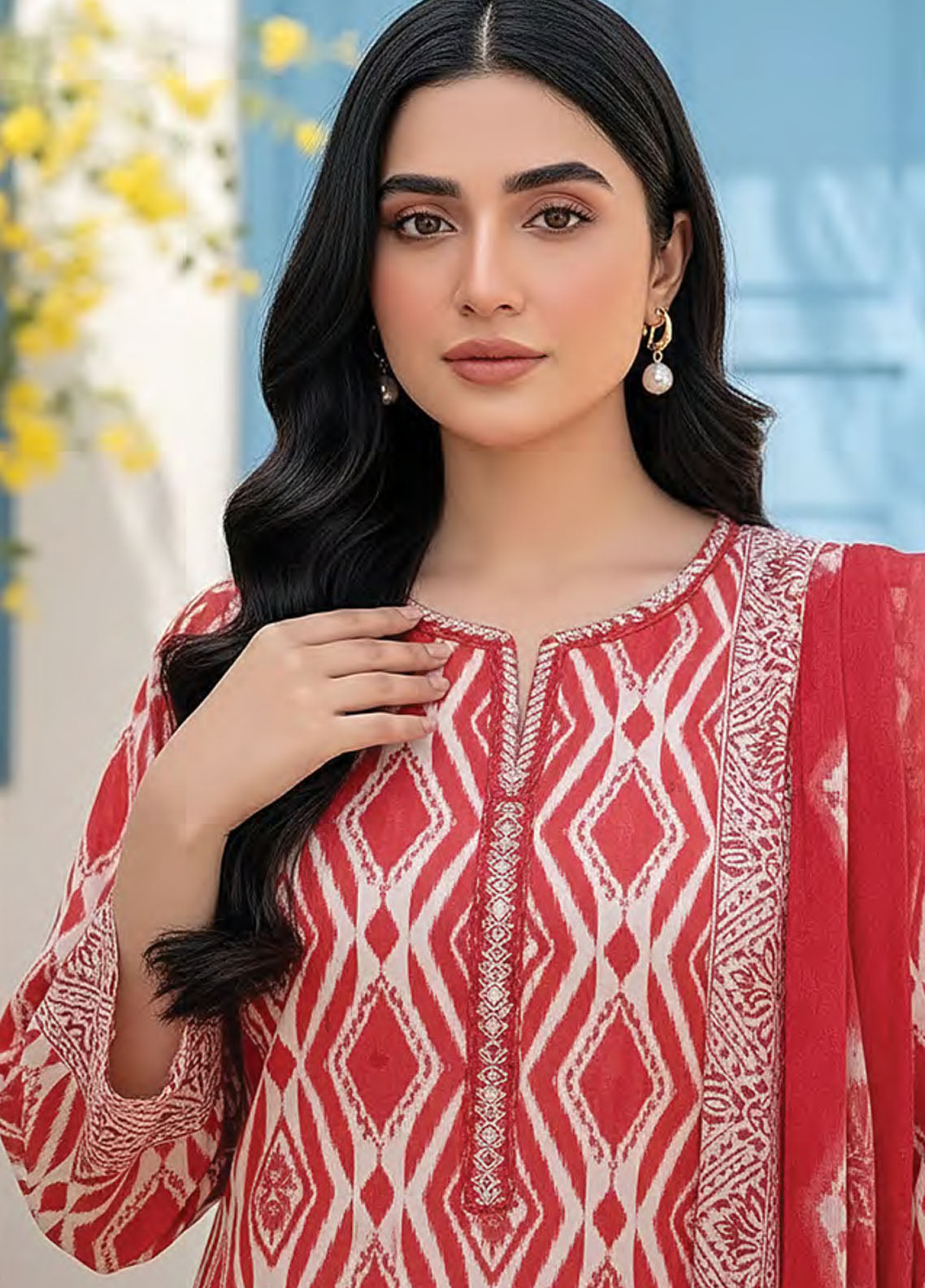 LSM Lakhany Printed Lawn 3 Piece Unstitched Suit LSM26SPV1 D-LG-RL-0442 LSM Lakhany Printed Lawn 3 Piece Unstitched Suit LSM26SPV1 D-LG-RL-0442