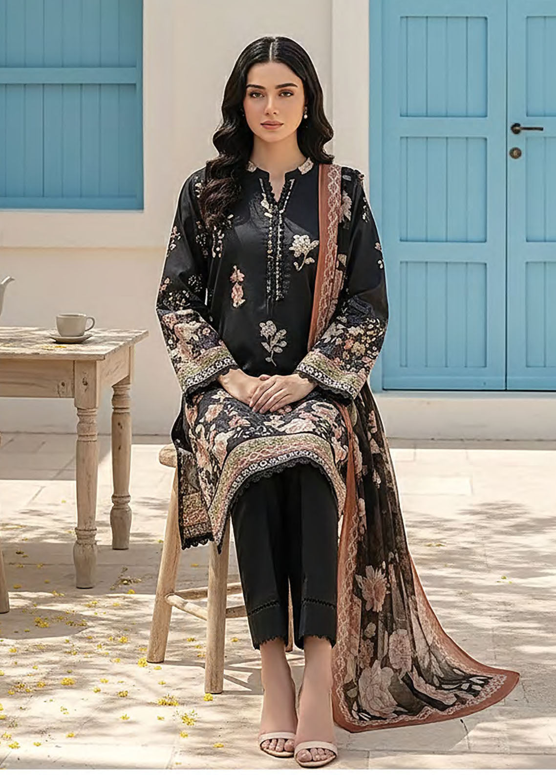 LSM Lakhany Printed Lawn 3 Piece Unstitched Suit LSM26SPV1 D-LG-SG-0087 LSM Lakhany Printed Lawn 3 Piece Unstitched Suit LSM26SPV1 D-LG-SG-0087