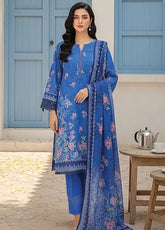 LSM Lakhany Printed Lawn 3 Piece Unstitched Suit LSM26SPV1 D-LG-SG-0091