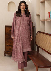 LSM Lakhany Printed Pashmina 3 Piece Unstitched Suit LSM24PP LG-AR-0071-A