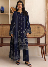 LSM Lakhany Printed Pashmina 3 Piece Unstitched Suit LSM24PP LG-AR-0116-C