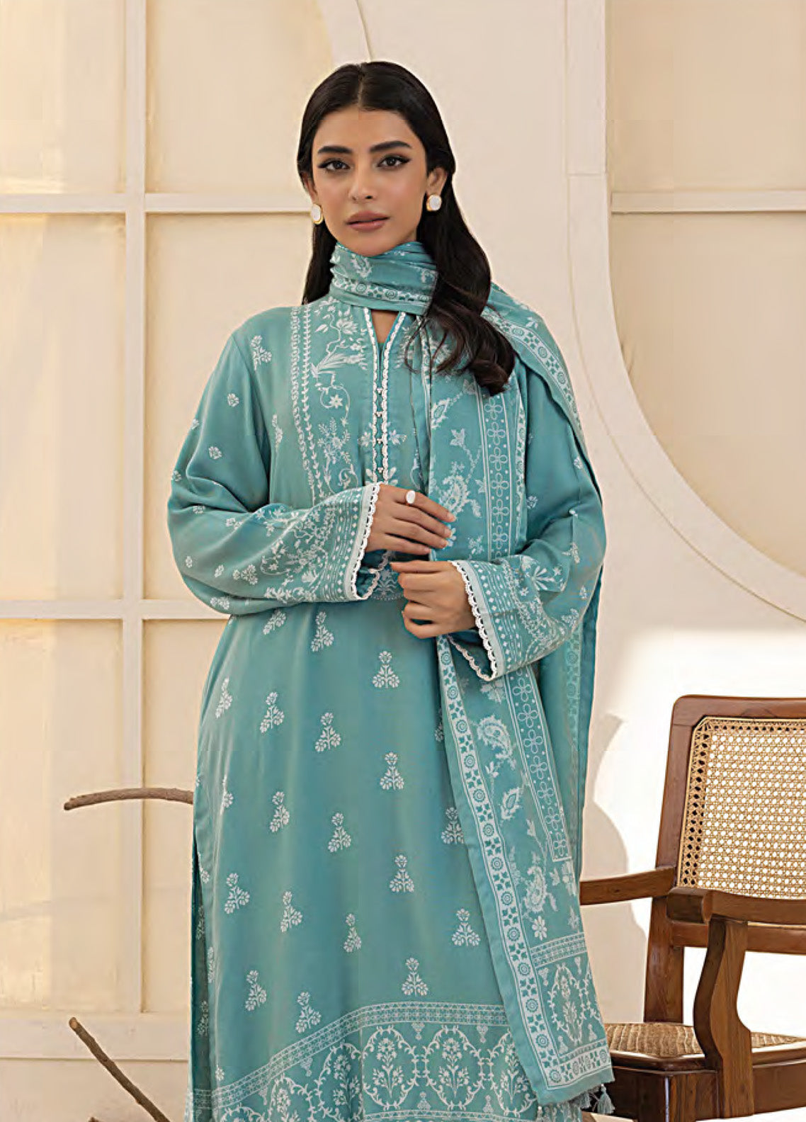 LSM Lakhany Printed Pashmina 3 Piece Unstitched Suit LSM24PP LG-AR-0118-C LSM Lakhany Printed Pashmina 3 Piece Unstitched Suit LSM24PP LG-AR-0118-C