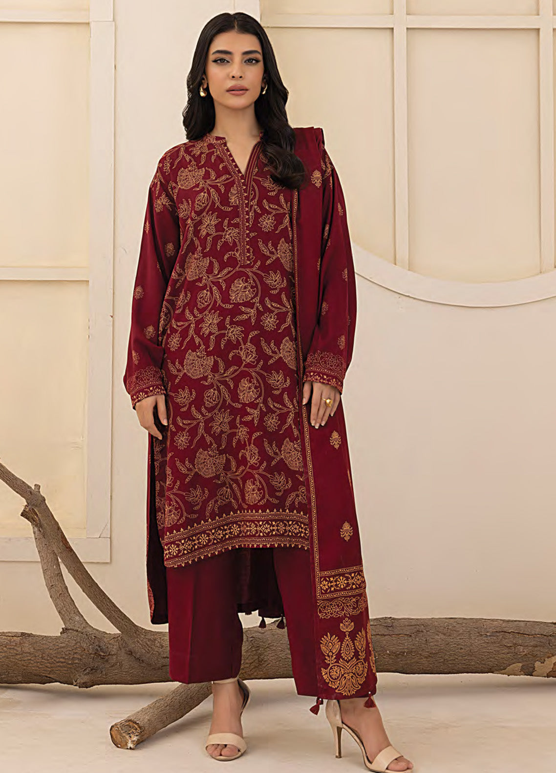 LSM Lakhany Printed Pashmina 3 Piece Unstitched Suit LSM24PP LG-AR-0268-A LSM Lakhany Printed Pashmina 3 Piece Unstitched Suit LSM24PP LG-AR-0268-A