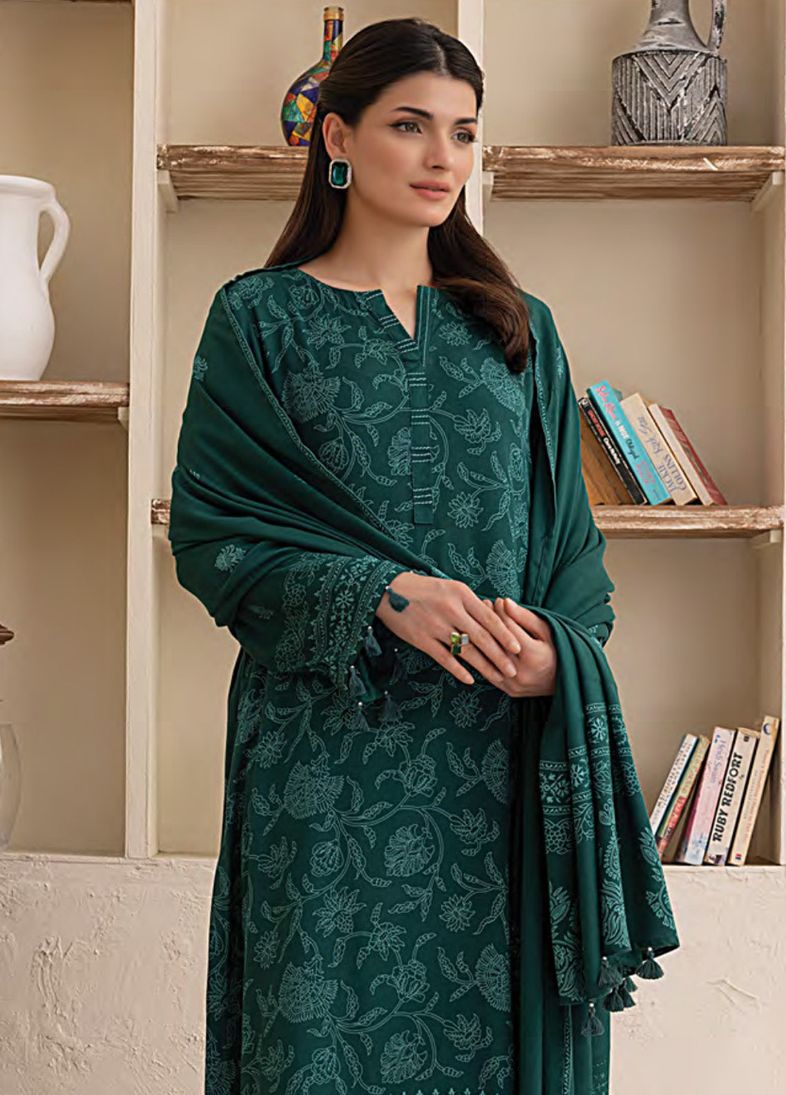 LSM Lakhany Printed Pashmina 3 Piece Unstitched Suit LSM24PP LG-AR-0268-B LSM Lakhany Printed Pashmina 3 Piece Unstitched Suit LSM24PP LG-AR-0268-B