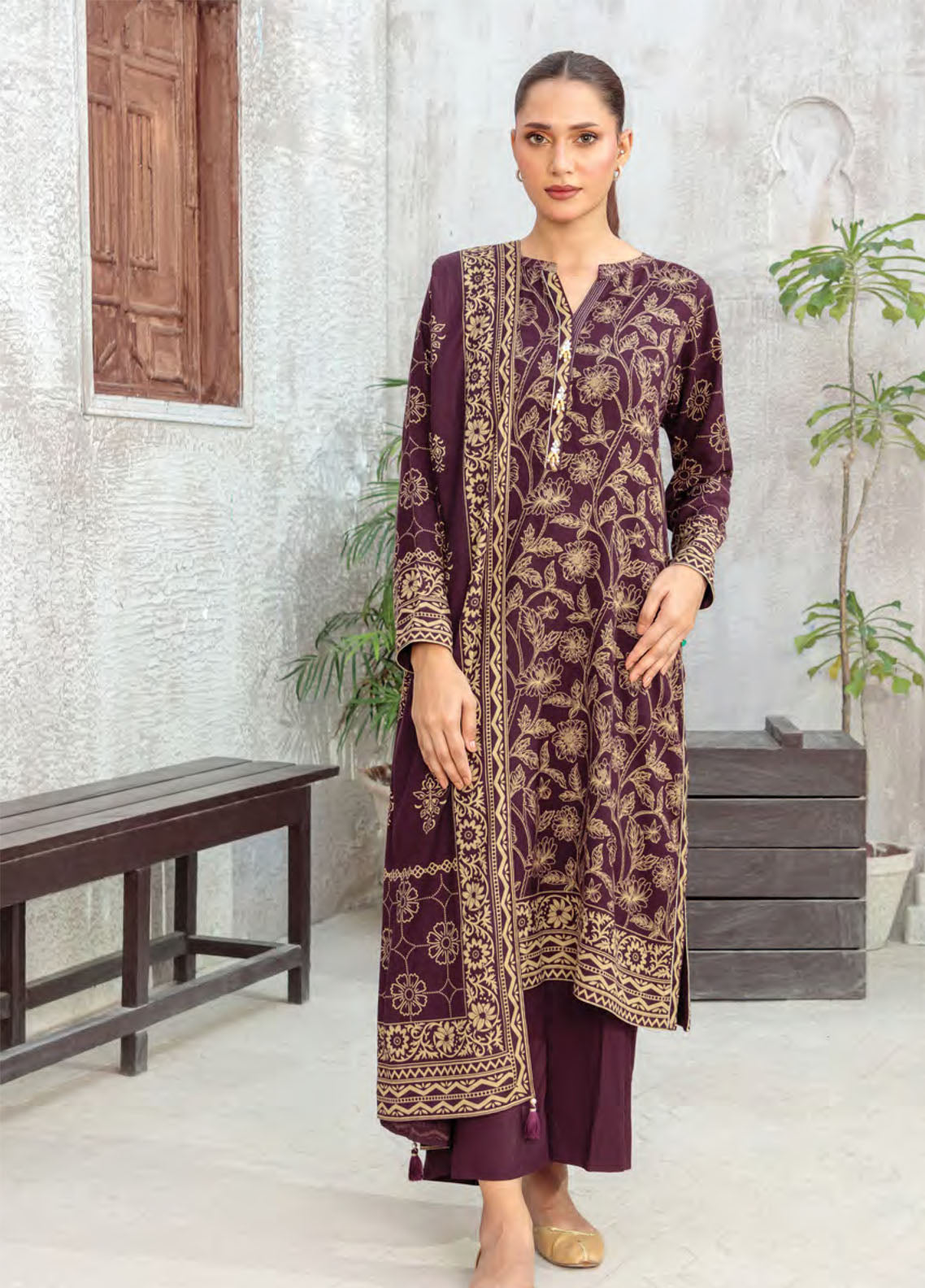 LSM Lakhany Printed Pashmina 3 Piece Unstitched Suit LSM25PP D-LG-IZ-0511-A LSM Lakhany Printed Pashmina 3 Piece Unstitched Suit LSM25PP D-LG-IZ-0511-A