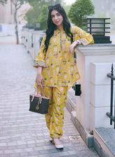 LSM Lakhany Printed Poly Cambric 2 Piece Stitched Suit LSM24PPC LSM-3777