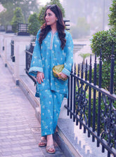 LSM Lakhany Printed Poly Cambric 2 Piece Stitched Suit LSM24PPC LSM-3778
