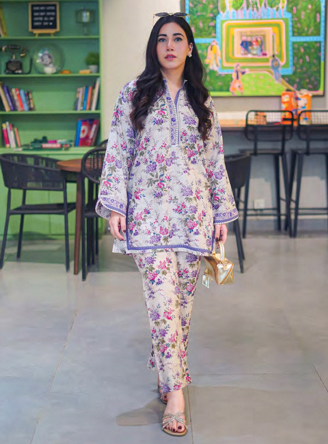 LSM Lakhany Printed Poly Cambric 2 Piece Stitched Suit LSM24PPC LSM-3781 LSM Lakhany Printed Poly Cambric 2 Piece Stitched Suit LSM24PPC LSM-3781