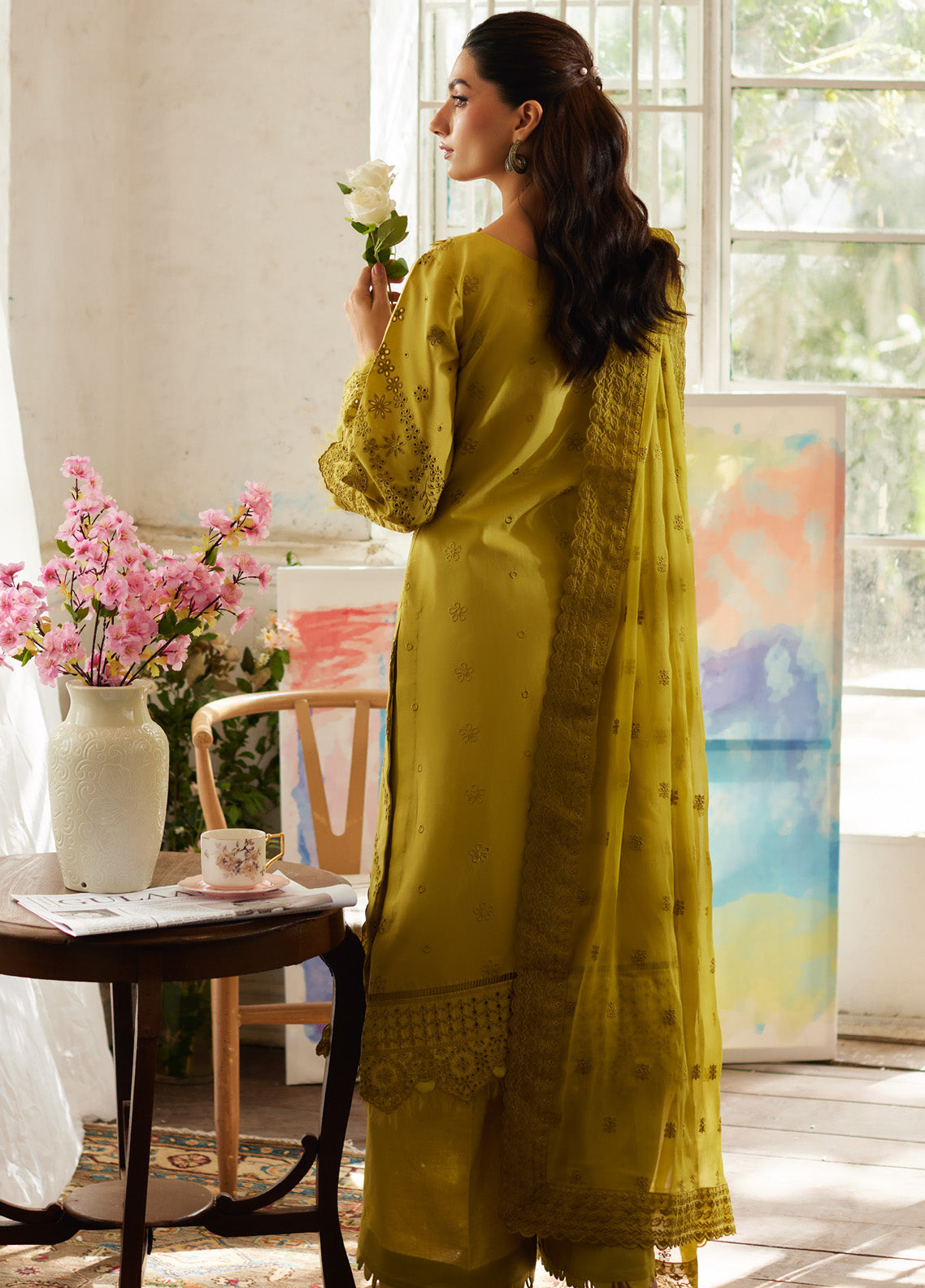 Lumiere By Gulaal Embroidered Lawn 3 Piece Unstitched Suit GL25L D-05 AURELIA Lumiere By Gulaal Embroidered Lawn 3 Piece Unstitched Suit GL25L D-05 AURELIA