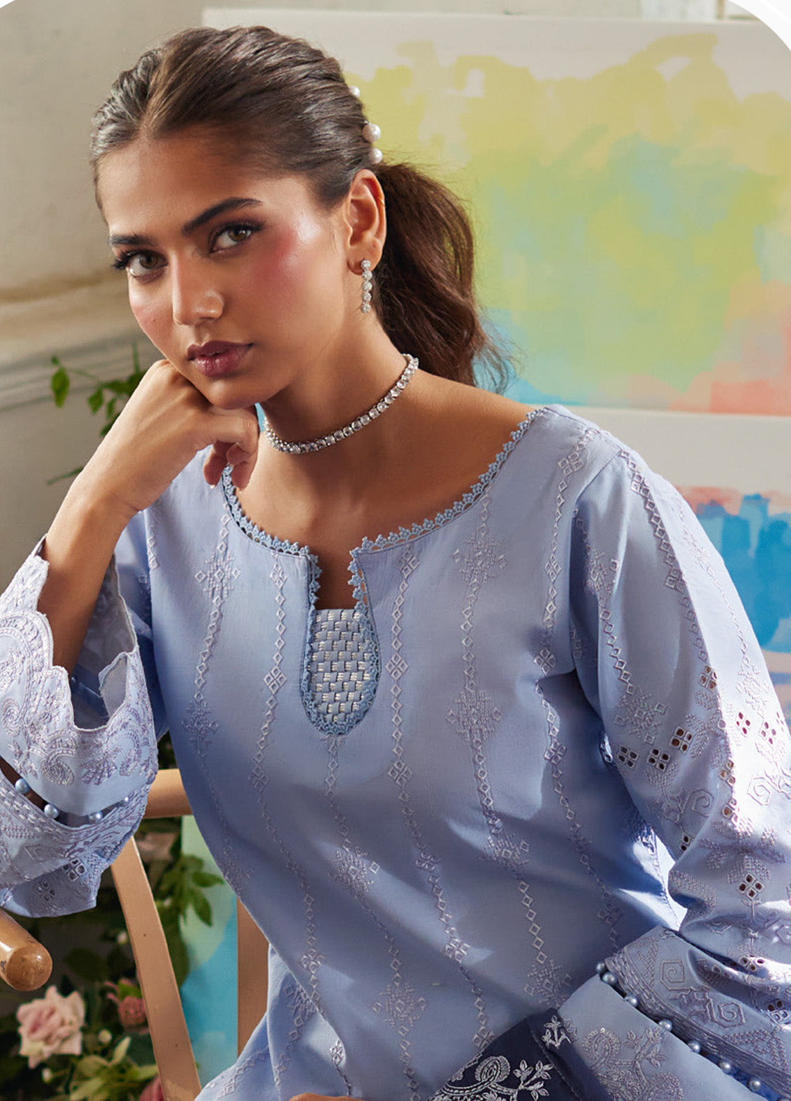 Lumiere By Gulaal Embroidered Lawn 3 Piece Unstitched Suit GL25L D-10 ZORYA Lumiere By Gulaal Embroidered Lawn 3 Piece Unstitched Suit GL25L D-10 ZORYA