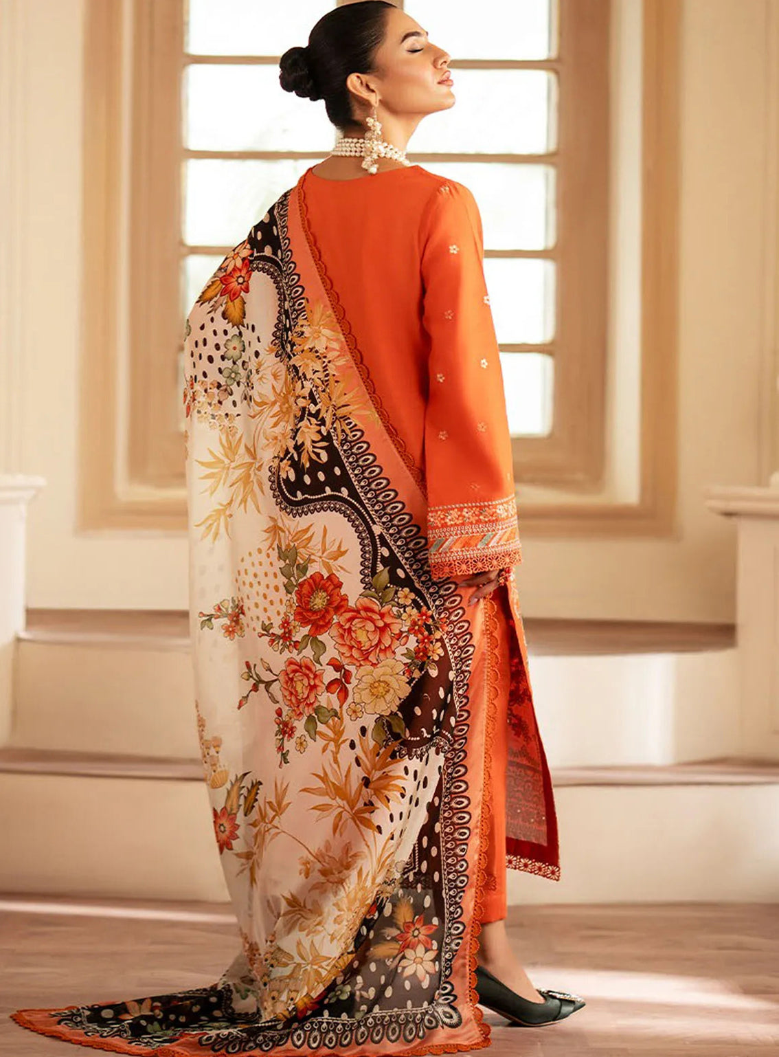 Lumiere By Saad Shaikh Embroidered Silk 3 Piece Unstitched Suit SSK24LF D-02 ZENITH Lumiere By Saad Shaikh Embroidered Silk 3 Piece Unstitched Suit SSK24LF D-02 ZENITH