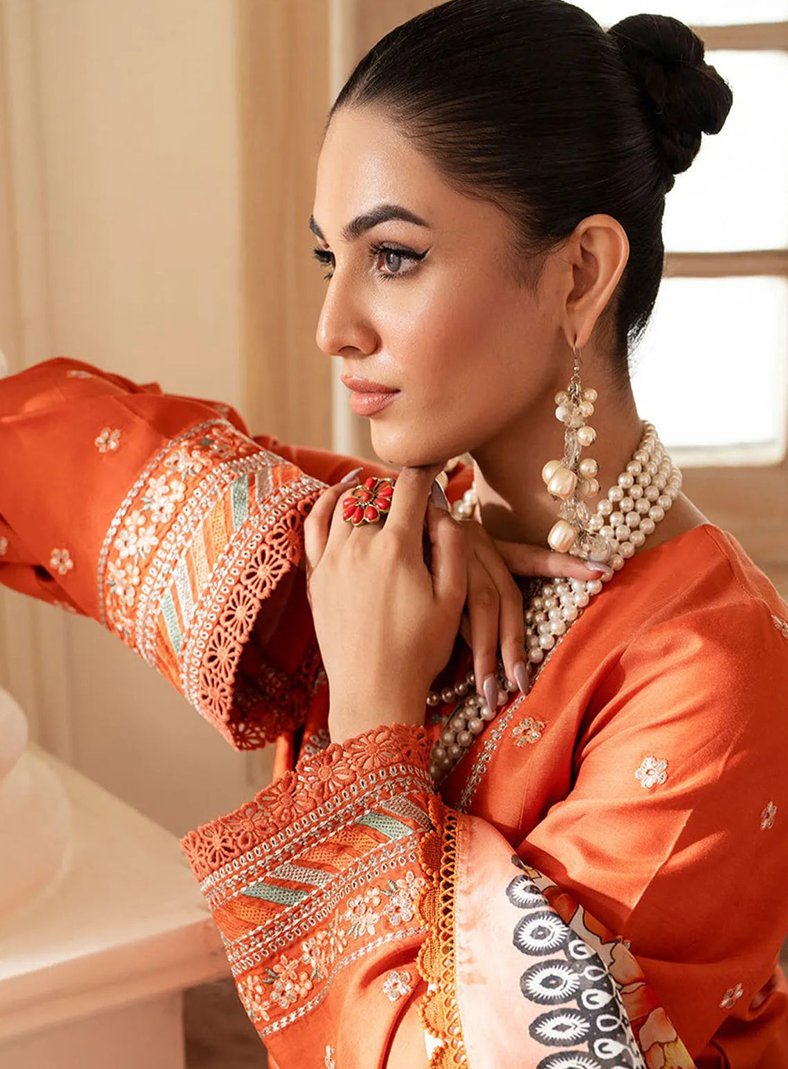 Lumiere By Saad Shaikh Embroidered Silk 3 Piece Unstitched Suit SSK24LF D-02 ZENITH Lumiere By Saad Shaikh Embroidered Silk 3 Piece Unstitched Suit SSK24LF D-02 ZENITH