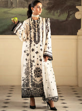 Lumiere By Saad Shaikh Embroidered Silk 3 Piece Unstitched Suit SSK24LF D-05 STELLAIRE