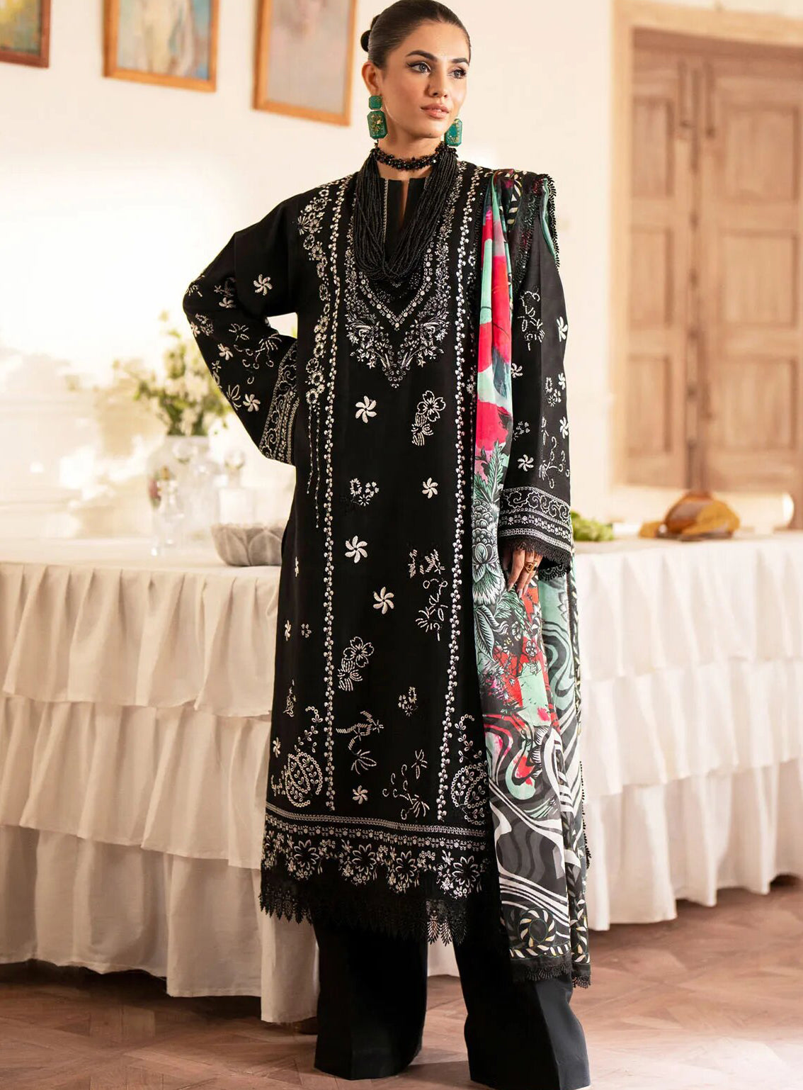 Lumiere By Saad Shaikh Embroidered Silk 3 Piece Unstitched Suit SSK24LF D-06 SIENA Lumiere By Saad Shaikh Embroidered Silk 3 Piece Unstitched Suit SSK24LF D-06 SIENA