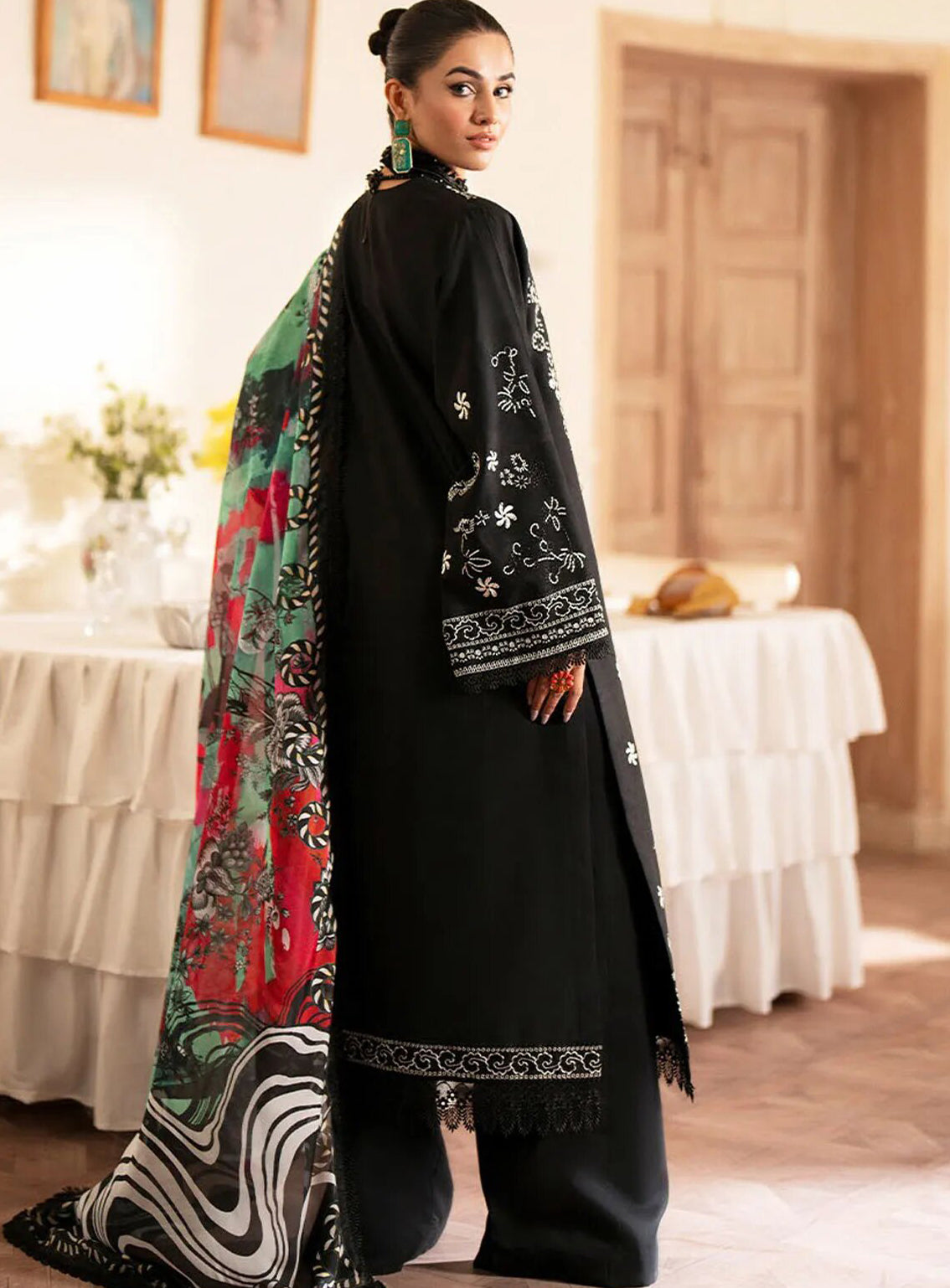 Lumiere By Saad Shaikh Embroidered Silk 3 Piece Unstitched Suit SSK24LF D-06 SIENA Lumiere By Saad Shaikh Embroidered Silk 3 Piece Unstitched Suit SSK24LF D-06 SIENA