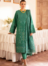 Lumiere By Saad Shaikh Embroidered Silk 3 Piece Unstitched Suit SSK24LF D-08 OPALO