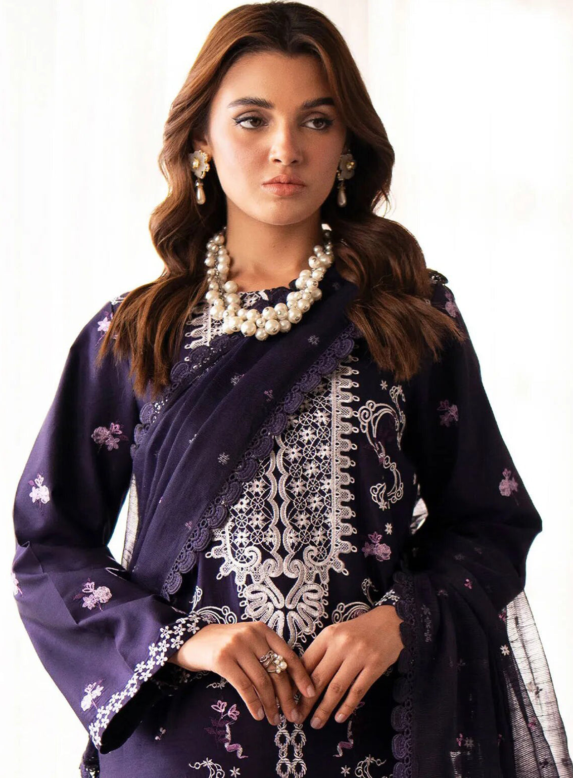 Lumiere By Saad Shaikh Embroidered Silk 3 Piece Unstitched Suit SSK24LF D-09 RUBI Lumiere By Saad Shaikh Embroidered Silk 3 Piece Unstitched Suit SSK24LF D-09 RUBI