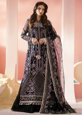 Luminara By Ayzel Afrozeh Embroidered Organza 3 Piece Unstitched Suit AF24LA AWF-01 MILAN
