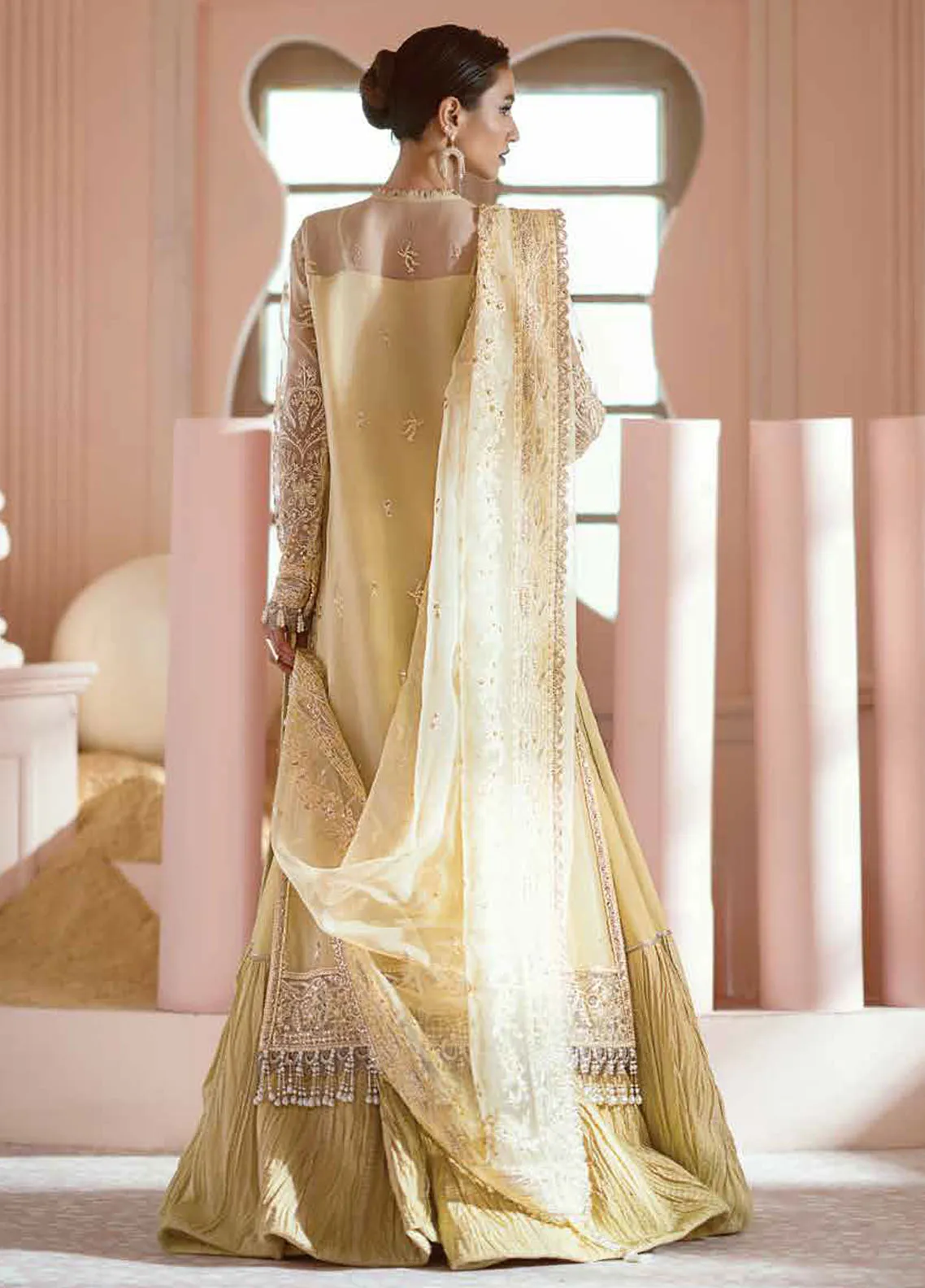 Luminara By Ayzel Afrozeh Embroidered Organza 3 Piece Unstitched Suit AF24LA AWF-02 LEIA Luminara By Ayzel Afrozeh Embroidered Organza 3 Piece Unstitched Suit AF24LA AWF-02 LEIA